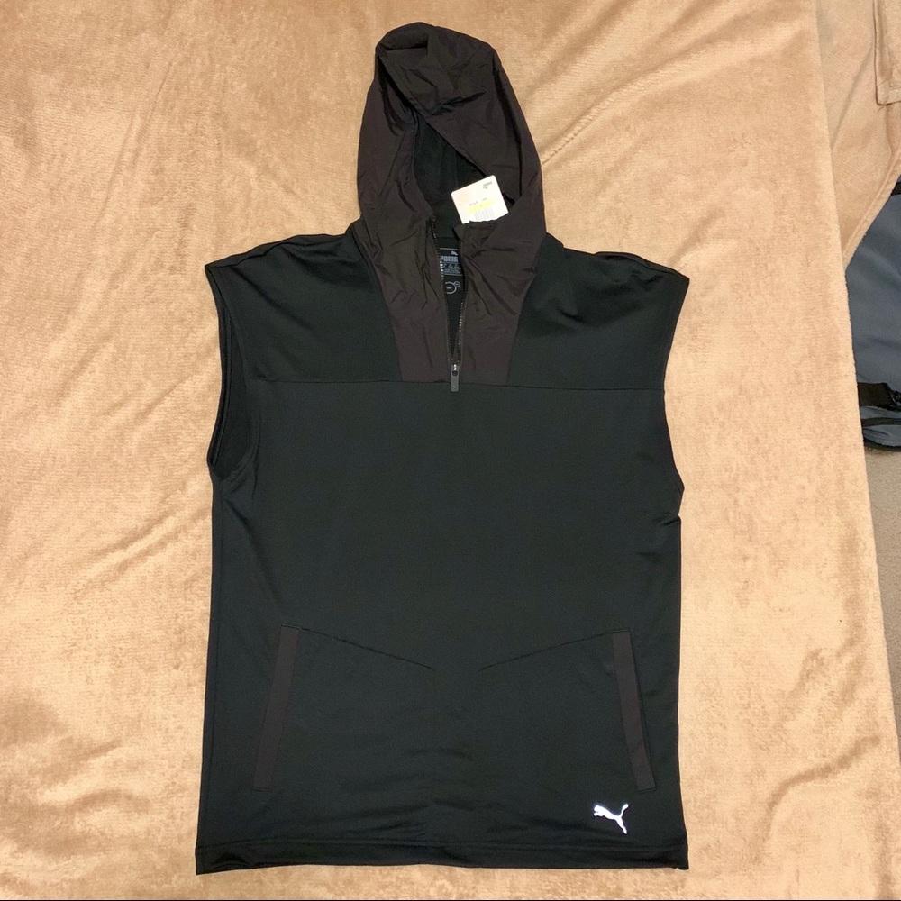 Puma sleeveless hoodie